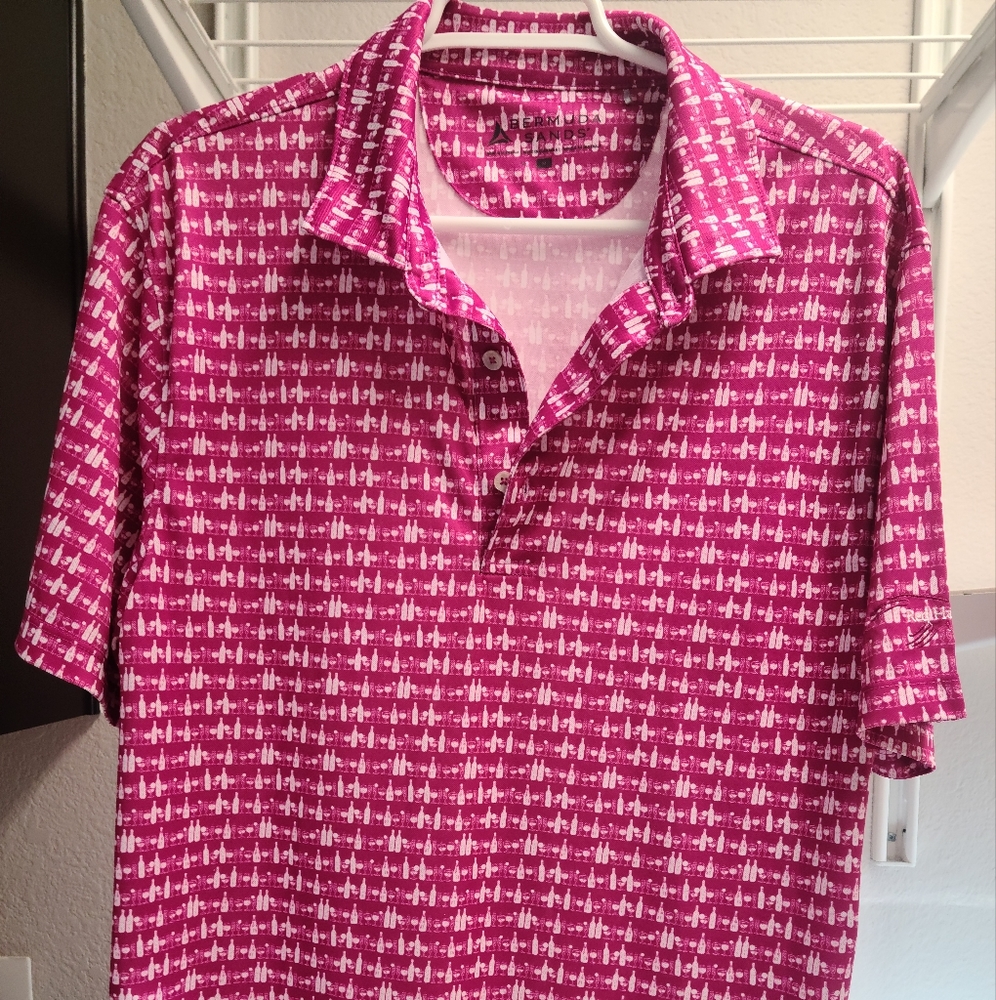 Men's Bermuda Golf Shirt Size M